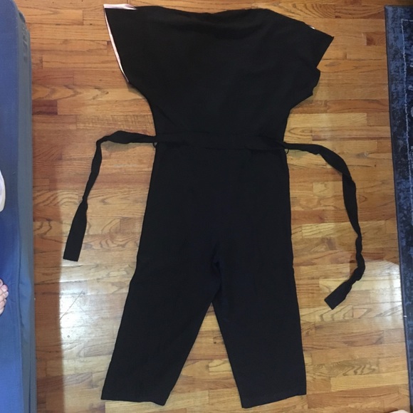 L’école Des Femmes Lined Silk Jumpsuit L - Picture 5 of 8